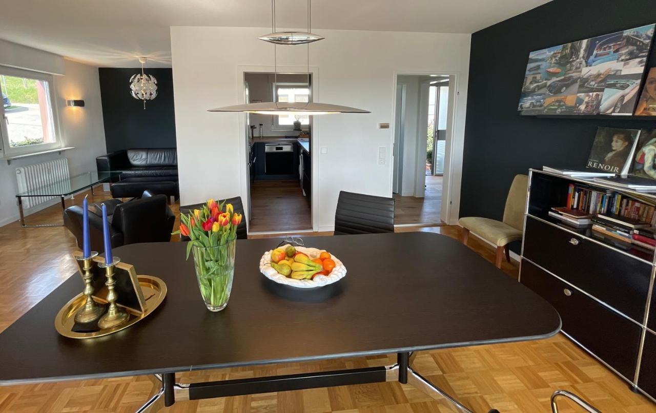 Appartement Region Esslingen - Naehe Messe - Flughafen - Stuttgart - Wohnen Und Arbeiten Auf Zeit In 120M2 Wohlfuehlatmosphaere - Ab 3 Uebernachtungen - Geeignet Fuer 4 Pers Incl Kinder - Beistellbett Moeglich - Kinder Und Tiere Willkommen - Garage F Altbach エクステリア 写真